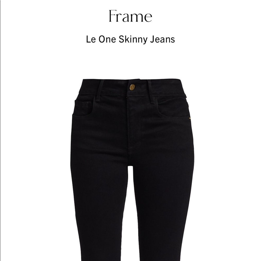 Frame Le One Skinny Denim Size 2. Brand New